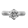  Trellis with 6 prong head solitaire engagement ring from GQJ Boston