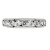 GoldQuest Jewelers in Boston channel set wedding band with round stones