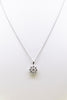 14 K WG Diamond pendant, GoldQuest Boston MA
