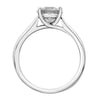  Trellis with 4 prong head solitaire engagement ring from GQJ Boston