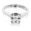  Trellis with 4 prong head solitaire engagement ring from GQJ Boston