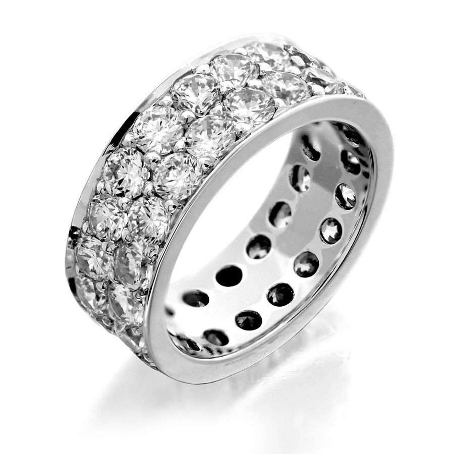 Diamond Pavé Set Eternity Ring 0.50ct – Down Jewellers